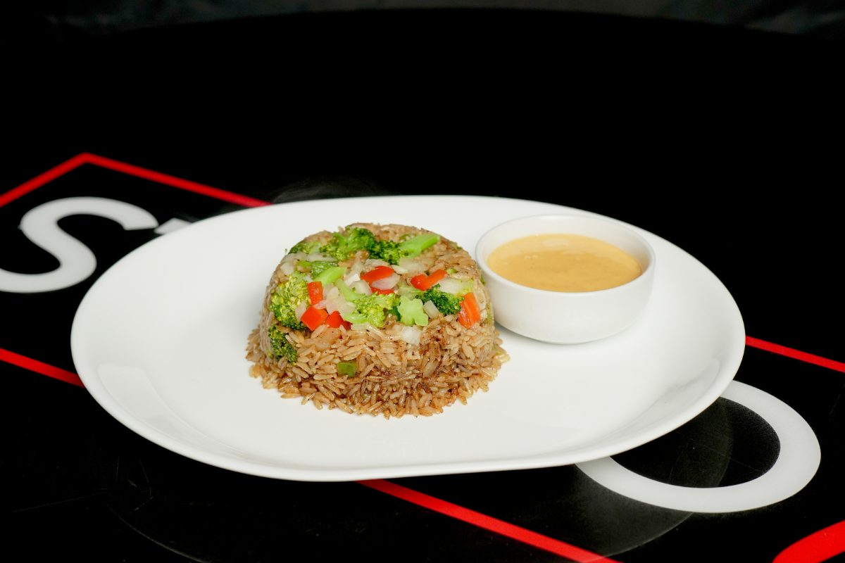 Vegetable Hibachi Fried Rice