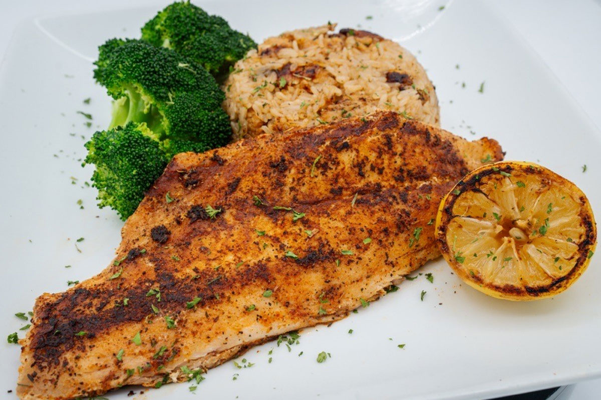 Cornflake Crusted Fried Snapper